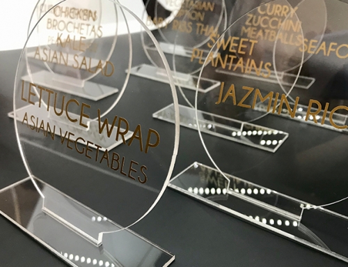 Acrylic Stand for Table Food Décor