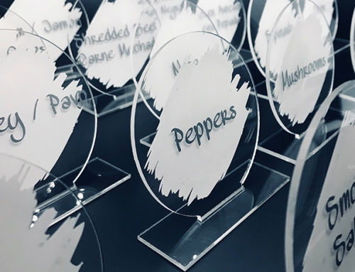 Acrylic Stand for Table Food Décor