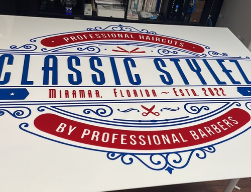 Classic Stylez Barbershop Sign