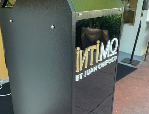 Intimo Acrylic Sign