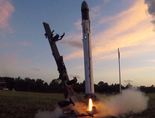 3D Printed Falcon 9 Rocket