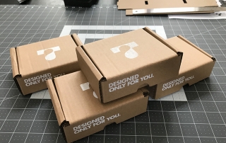 custom trazza design packaging boxes